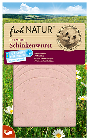frohNatur - Premium Schinkenwurst